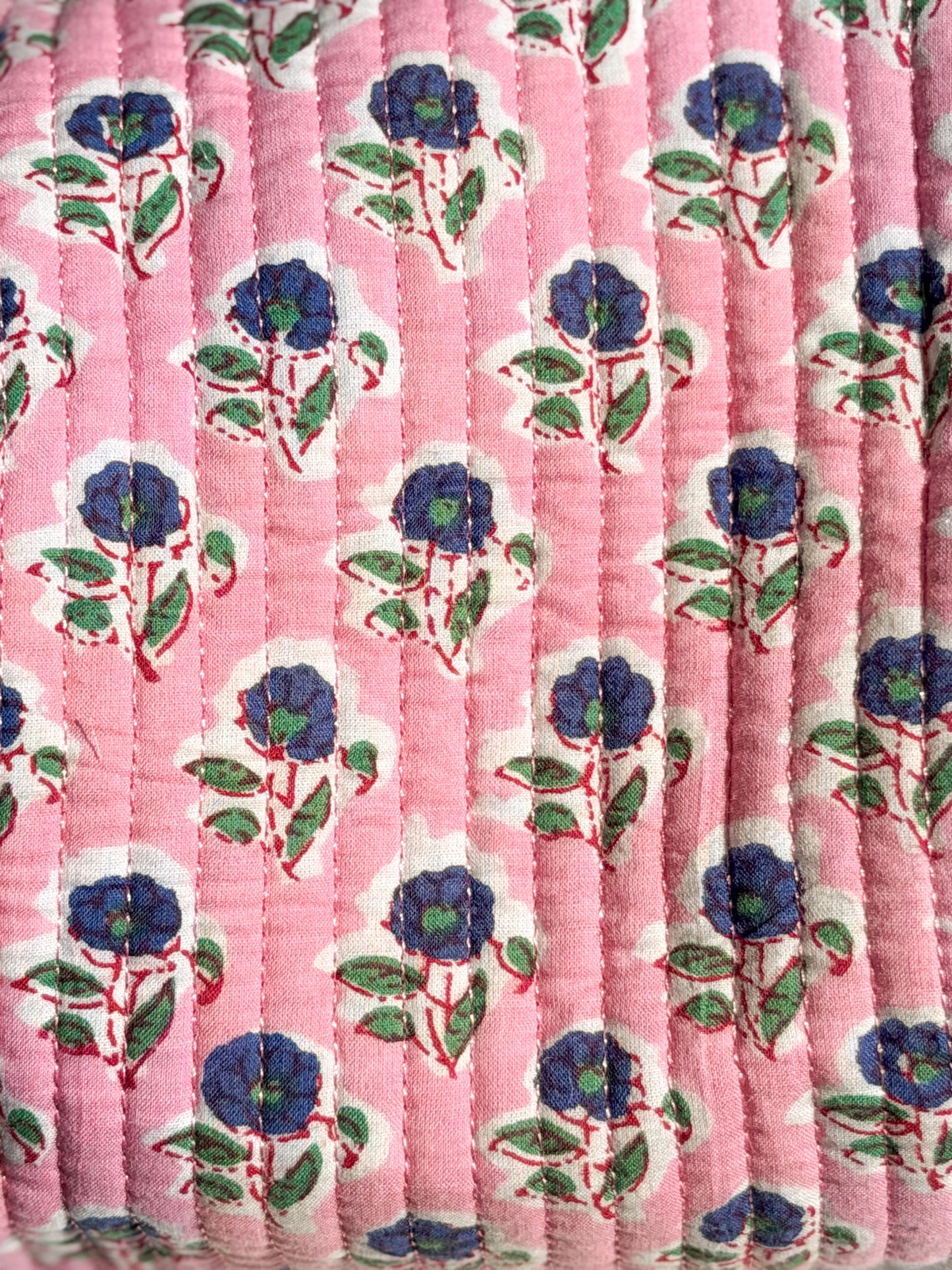 Pink Meadow Travel Pouch set