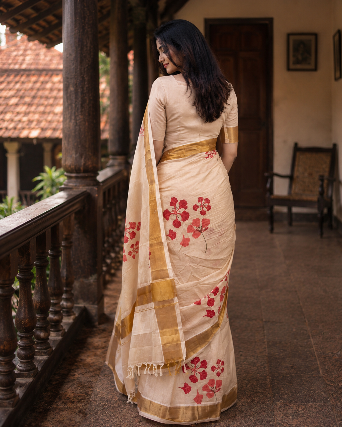 Poomaram Cotton Saree