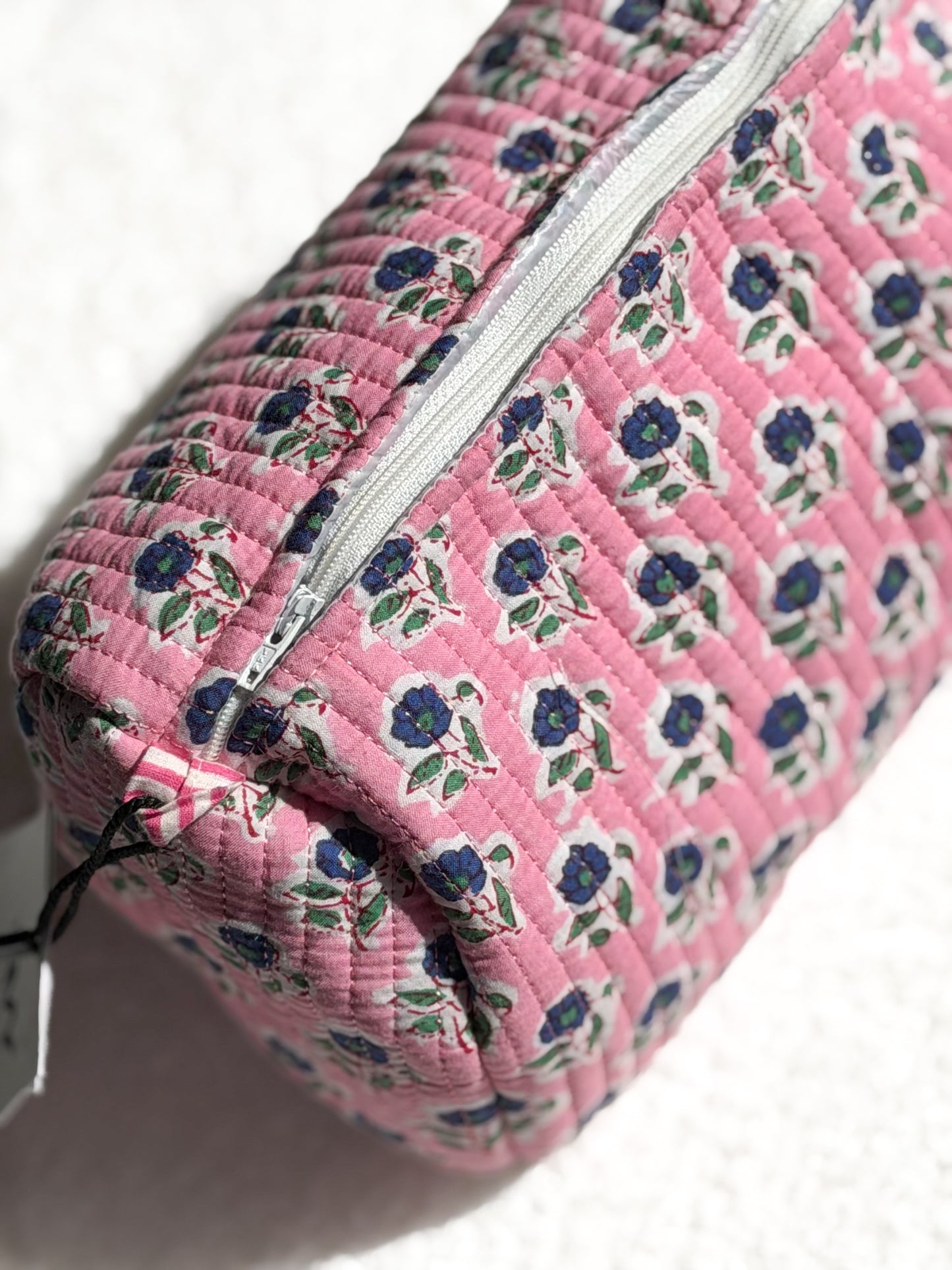 Pink Meadow Travel Pouch set