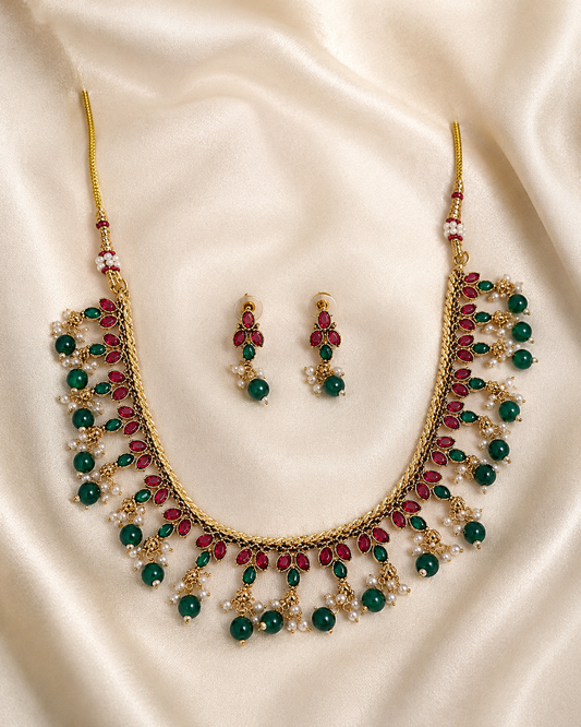 Ruby and green